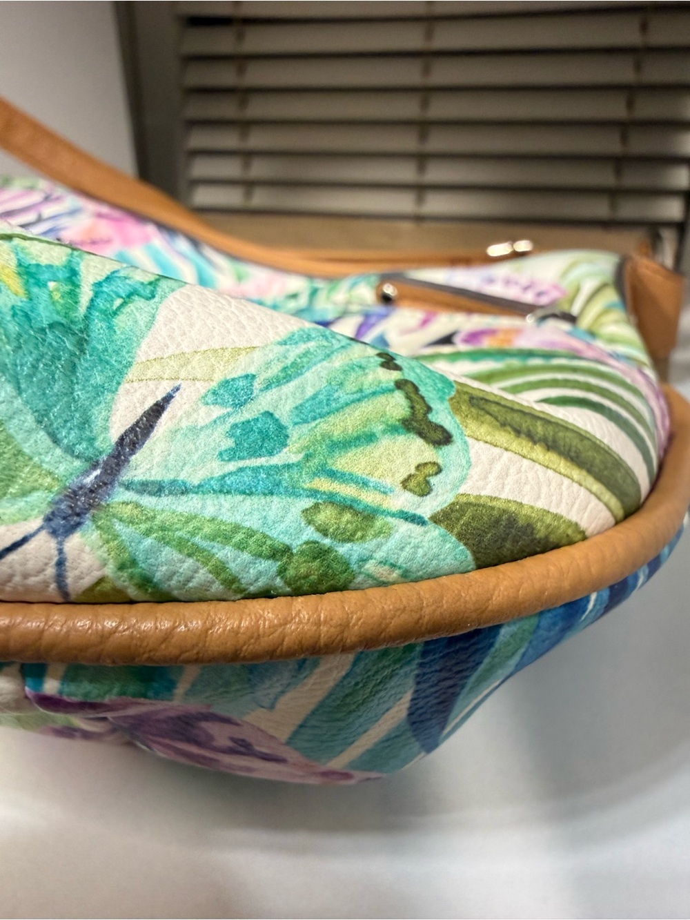 Rosetti crossbody bag butterflies and palm leaves - Picture 10 of 13